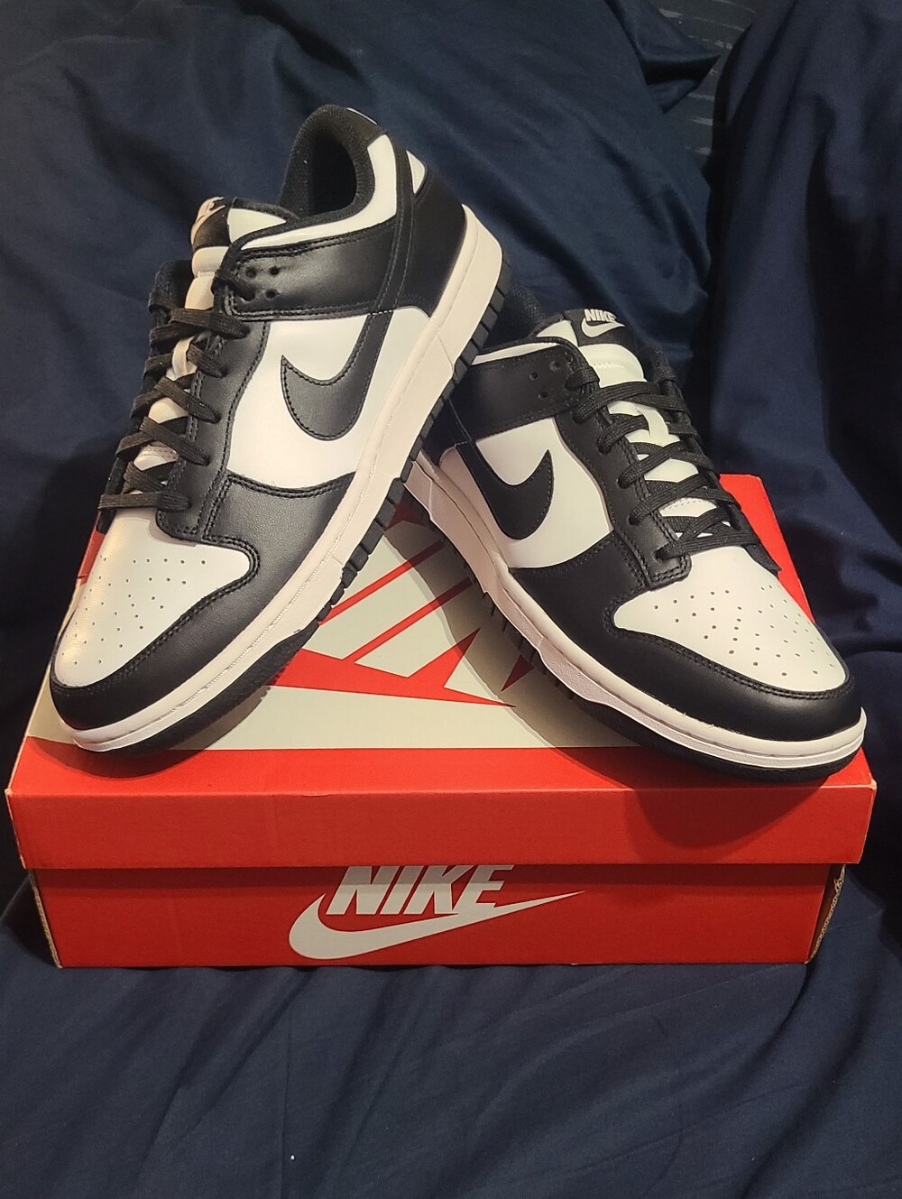 Nike Dunk Low "Panda" DD1503-101, New In Box! Men 10.5/Women 12